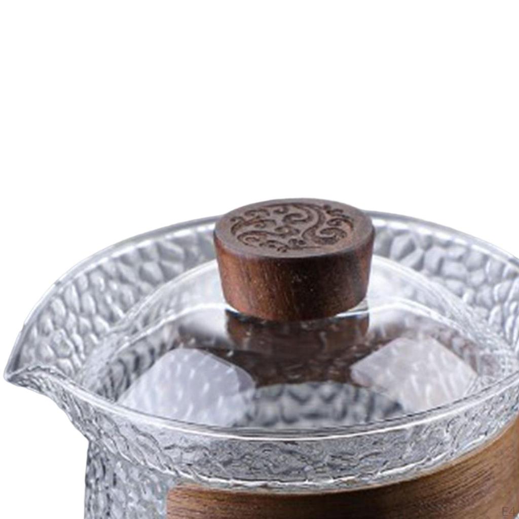 Elegant Glass Tea Cup Set for Lovers