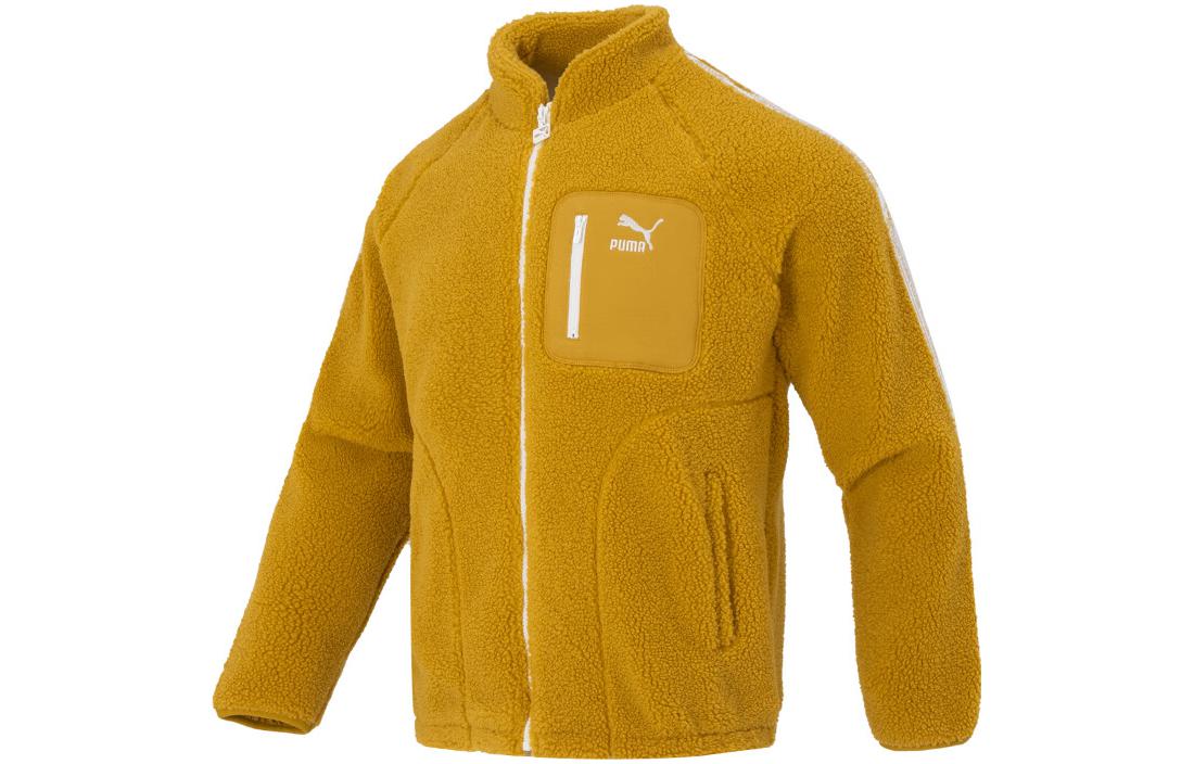 Куртки PUMA Унисекс Золотой Стойка Умеренный Другое 625196-50 M