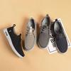 Herren Canvas Leichte Schuhe Mode Atmungsaktives Mesh Sportschuhe Lässige Herren Vulkanisierte Schuhe Klassischer Slipper Flacher Loafer