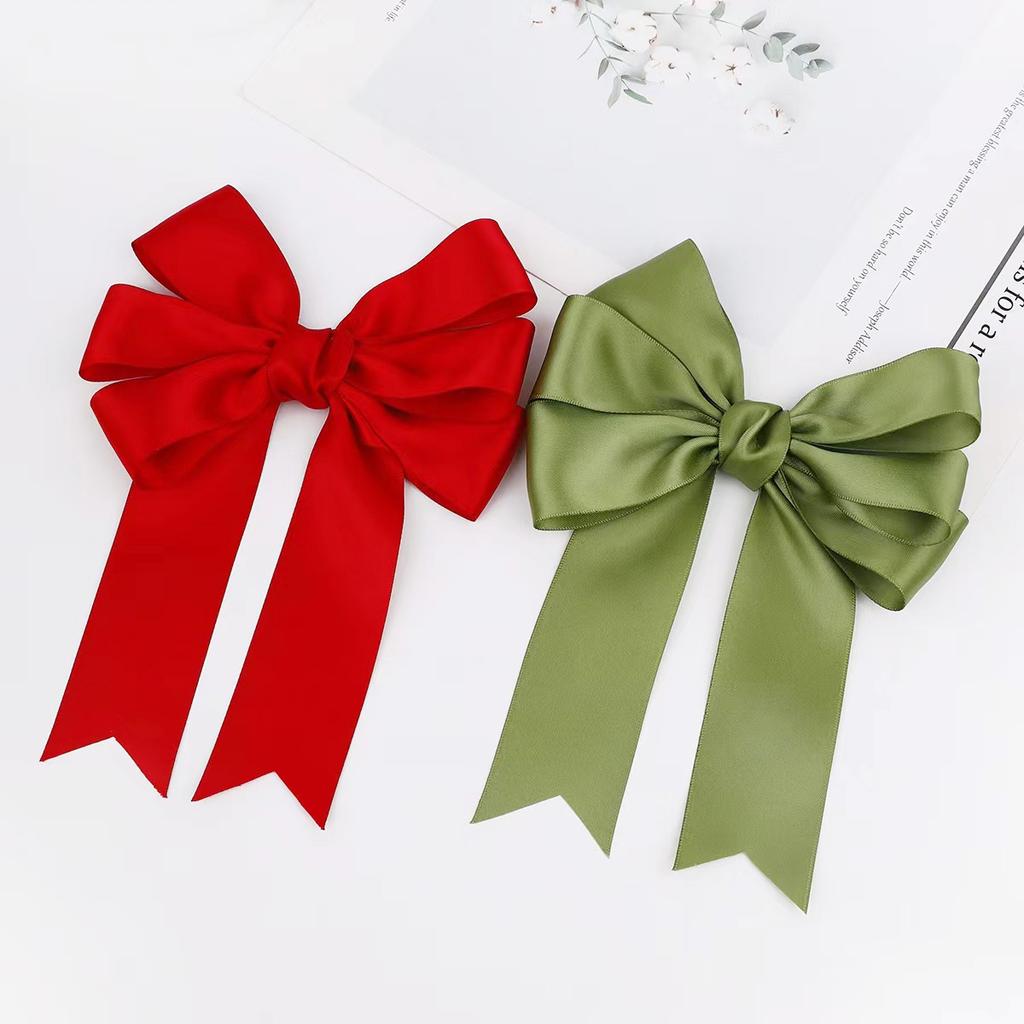 Solid Color Polyester Satin Ribbon 2cmx100Yards for Birthday Gift Wrapping Bakery Flower Arrangements-Durable Woven Bow Tying