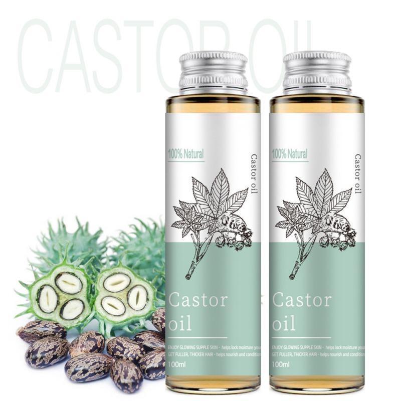 Castor Oil Pure Natural Moisturizing for Dry Skin Body Massage Use
