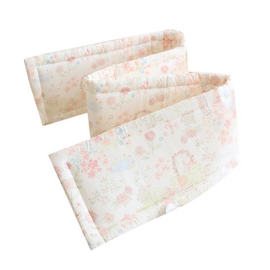 Universal Crib Bumper Soft Crib Side Guard Breathable Cotton Padding for Baby Crib Playpen Side Bed Protection Safe Crib Liner for Boys Girls