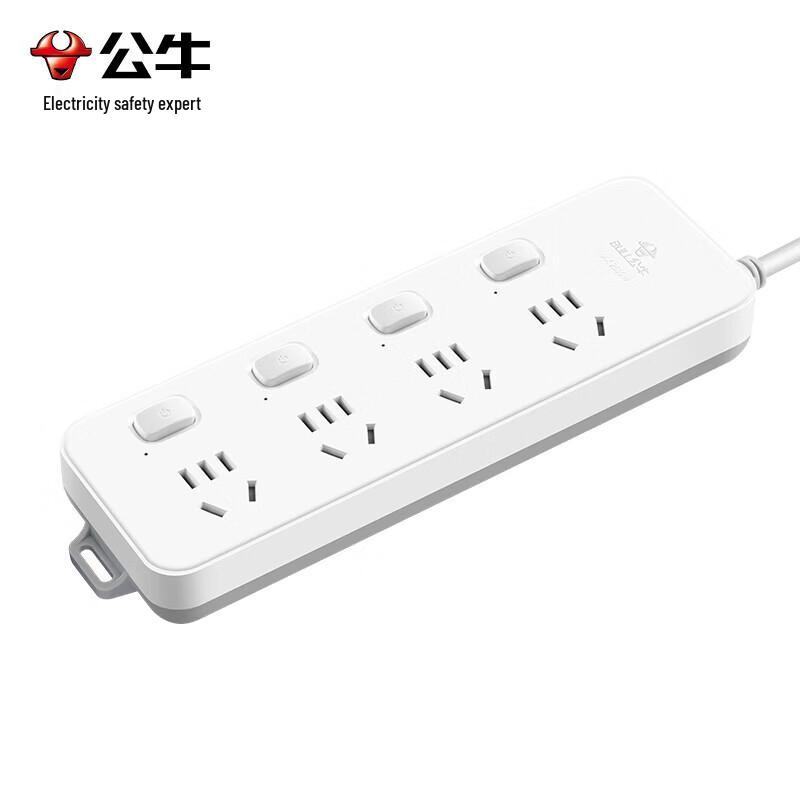 BULL GN-311 Power Strip with Individual Switches