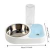 Anti-Flip Cat Bowl Waterproof Food Basin Food Bowls Slow Feeder  Dog  Food