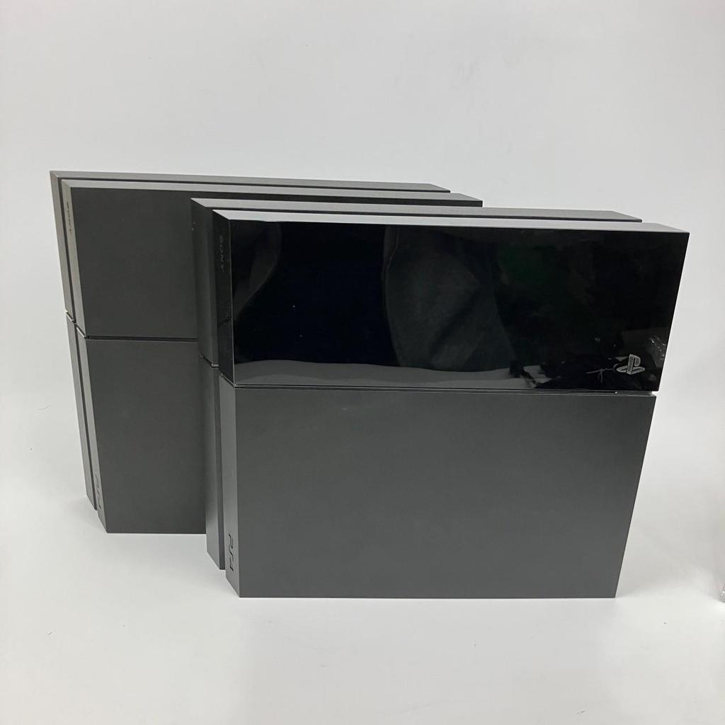 Sony PlayStation 4 PS4 CUH-1000 Series Black White Console 500GB & Controller Cable Used