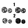 1/2 stuks Voor Morris Garages MG MG6 Auto Motorkap Voor Motorkap Grille Embleem Cover Achter Embleem Decoratie Sticker Auto Refit Accessoires