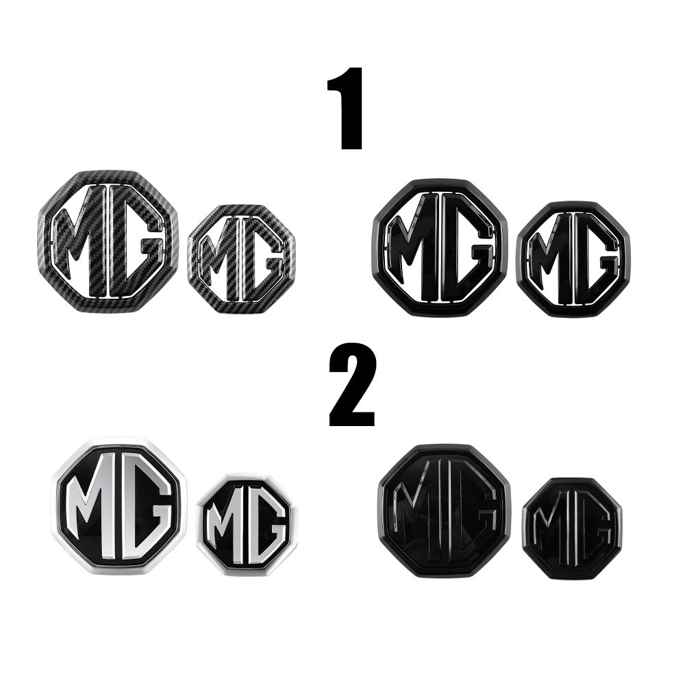 1/2 stuks Voor Morris Garages MG MG6 Auto Motorkap Voor Motorkap Grille Embleem Cover Achter Embleem Decoratie Sticker Auto Refit Accessoires