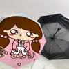 1PC Chibi Sakura Umbrella-8-Rib Reinforced, Automatic Open, Lightweight & Durable, Cute Fashion Accessory for Outdoor-Y0394
