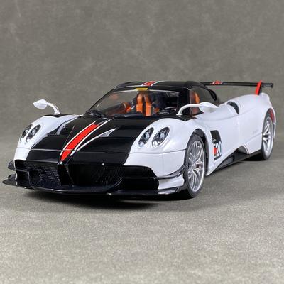 1:18 Pagani Huayra BC High Performance Supercar Alloy Diecast Model Home Interior Trendy Toys Ornaments Sound & Light Collection