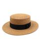 Yunibeosyeolkemiseuteuli Brown Flat Panama Hat Panama Hat