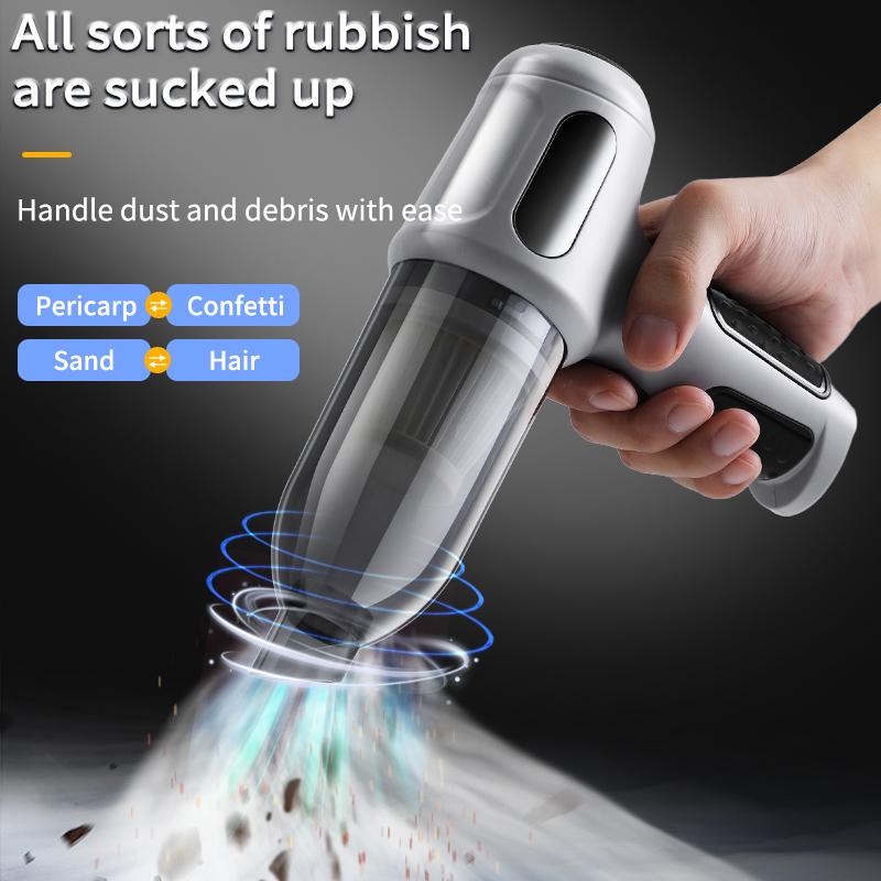 Car Mounted Wireless Handheld L3 Vacuum Cleaner Super Strong Suction, Automotive Products Portable Small Vacuum Cleaner