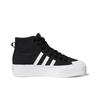 adidas Wmns Nizza Platform Mid Core Black White FY2783