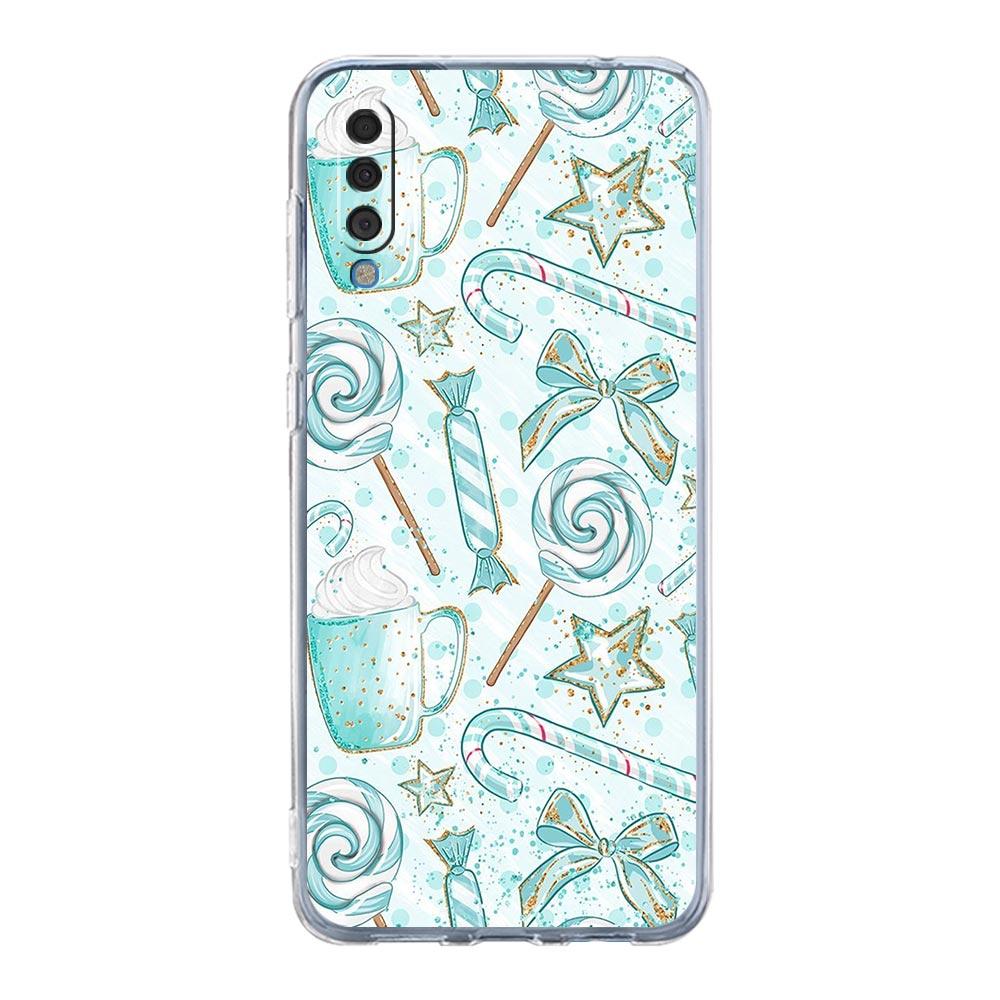 Phone Case For Samsung A56 A36 A26 A16 A14 A12 A22 A32 5G A34 A42 A52 A54 A50 A70 A40 A20E A20S A04S A06 Cover Cartoon Christmas