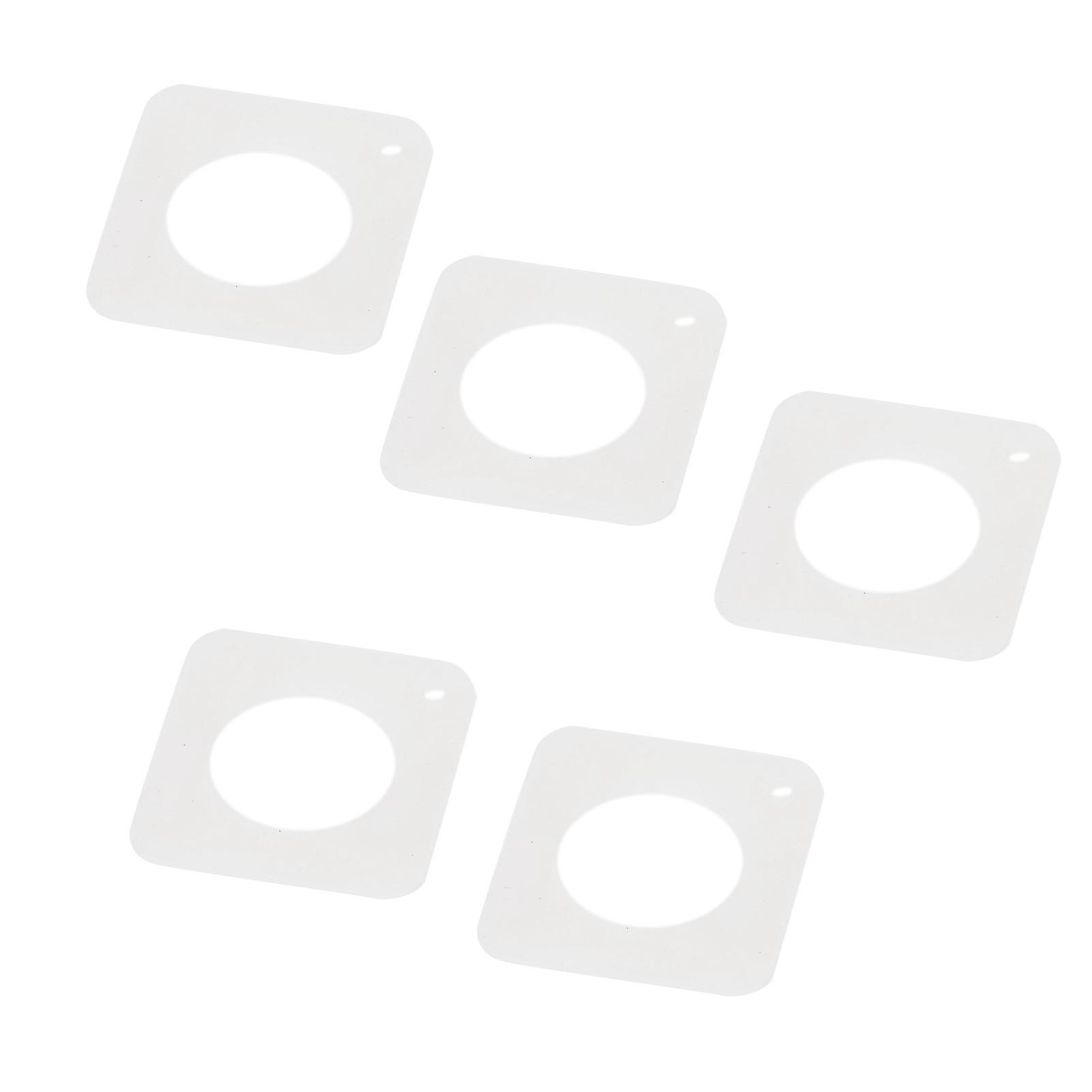 

5 шт. Демпфер вибрации шагового двигателя, силиконовый амортизатор, комплект, аксессуар для 3D-принтера