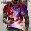 Fashion animal wolf 3D printed T-shirt for men and women summer casual short sleeved cool wolf shirt top