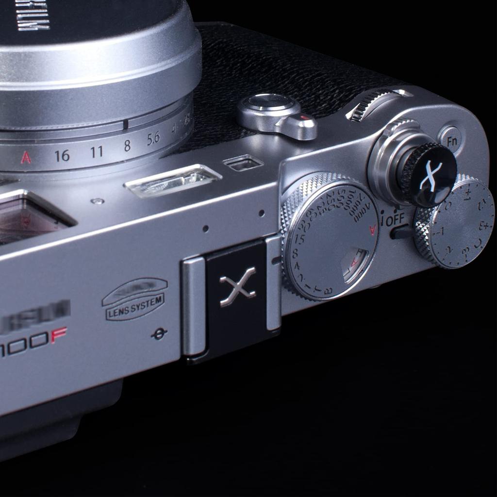 VKO Kryt patice blesku a měkká spoušť pro Fujifilm X100 XPro3, XPro2, XT4, XT3, XT2, XT1, X-T30, X-T20, X-T10, XE3, XE2S, X100V, X100F,