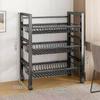 Multifunctional Kitchen Storage Rack for Vegetables and Fruits