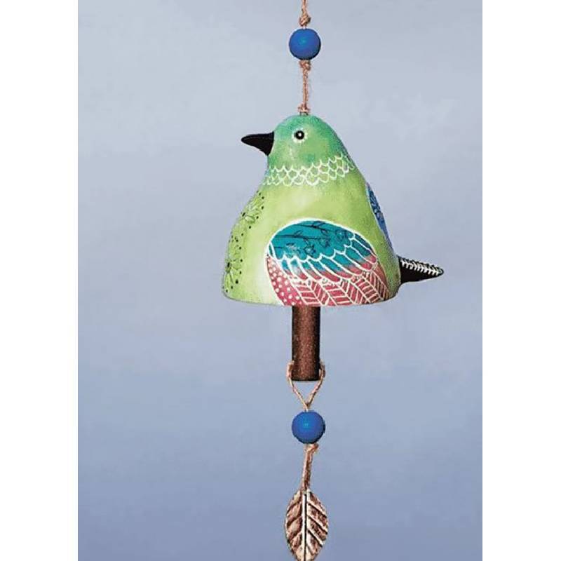 Vogel Windspiel Harz Garten Dekoration Mit Feder Thema Für Terrasse Und Außen Dekoration