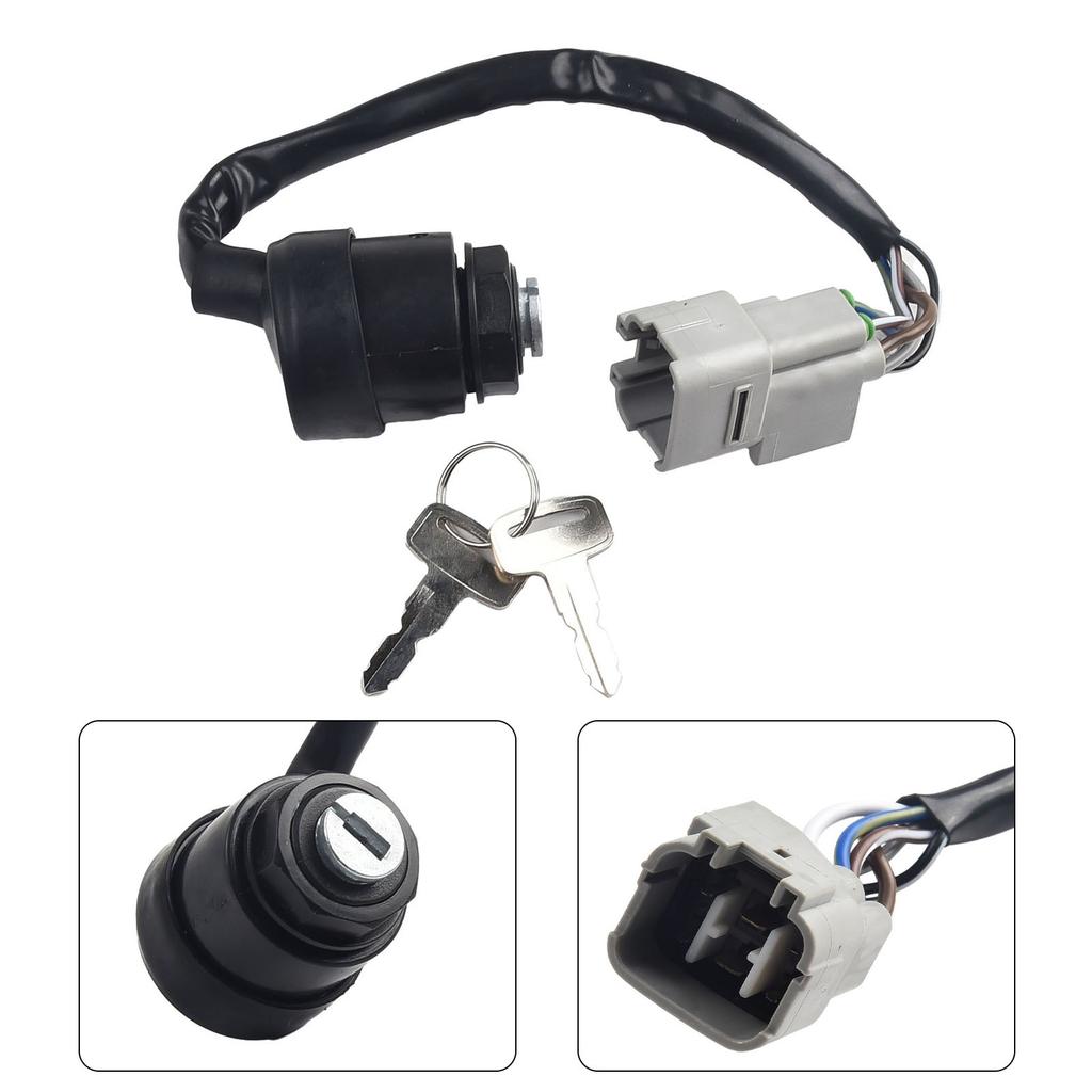 1pc Ignition Switch 27005-1244 For Kawasaki Mule 3000-3020 Ignition Key Switch Heat Sink For Kawasaki Mule 3000