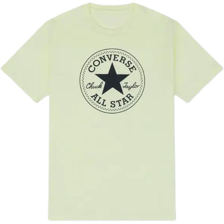 

New Converse T Shirt Unisex Light Yellow 10025459-A39 L