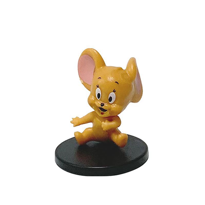 Sada PVC sběratelských figurek Tom a Jerry s roztomilými postavami kočky a myši pro dekoraci auta a jako dárky