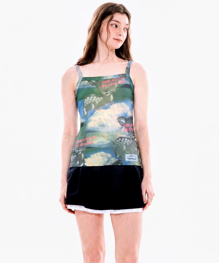Soipeuyukaen Drawing Full Print Sleeveless