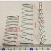 1pcs Carbon Steel 0.8*8/19*130/150mm Square Compression Spring 0.8mm Wire Micro Spring Compression Spring Pressure Spring