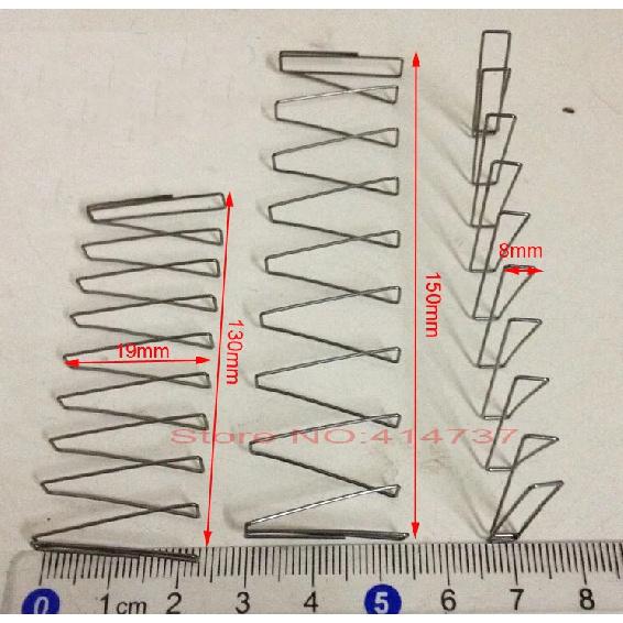 1pcs Carbon steel  0.8*8/19*130/150mm Square compression spring 0.8mm wire micro spring compression spring pressure spring choose