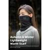 ROCKBROS Winter Keep Warm Cycling Face Mask Fleece Hiking Camping Ski Balaclava Neck Scarf Windproof MTB Road Bicycle Bike Mask