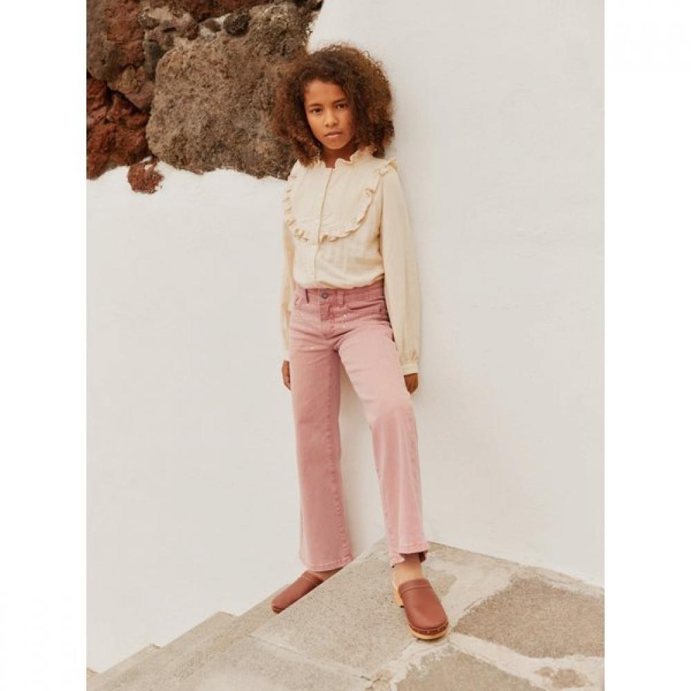 Molo [26ss] 5 8y Asta Cubic Flare Denim Pants Akis9pt029