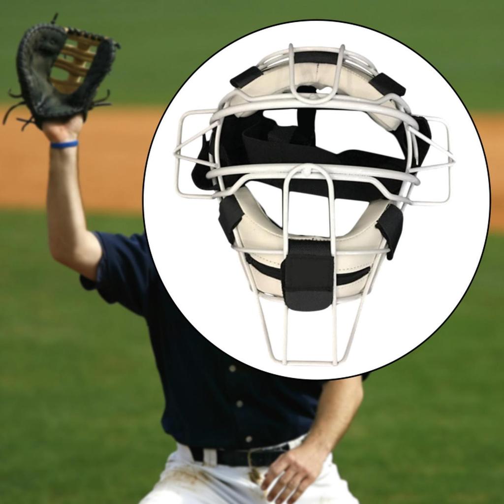 Baseball-Catcher-Kopfschutz für Erwachsene mit stoßdämpfendem Gesichtsschutz