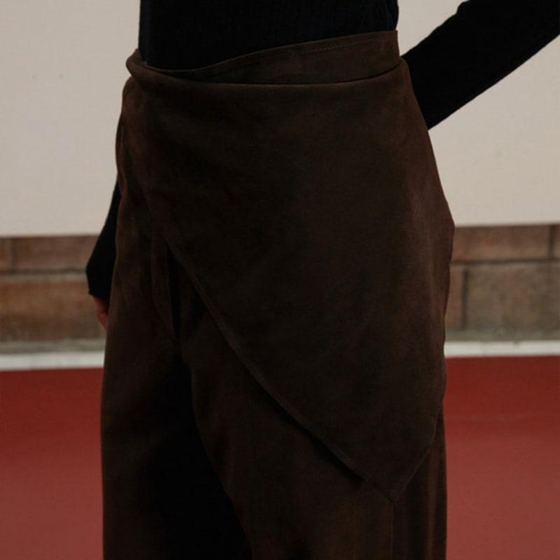 VERDEMAR Italian Suede Bandana_Deep Brown