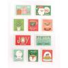 10 Christmas Stamp Stickers Effect
