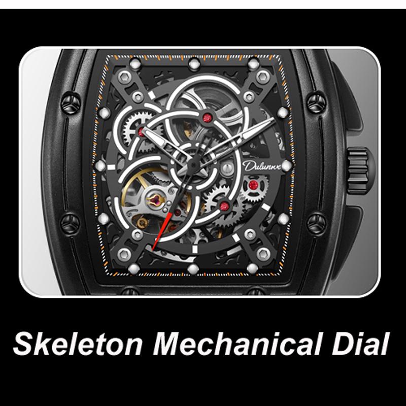 Top Brand Luxury Mens Watches Automatic Mechanical Watch 3ATM Waterproof Luminous Wristwatch Sports Male Relogio Masculino