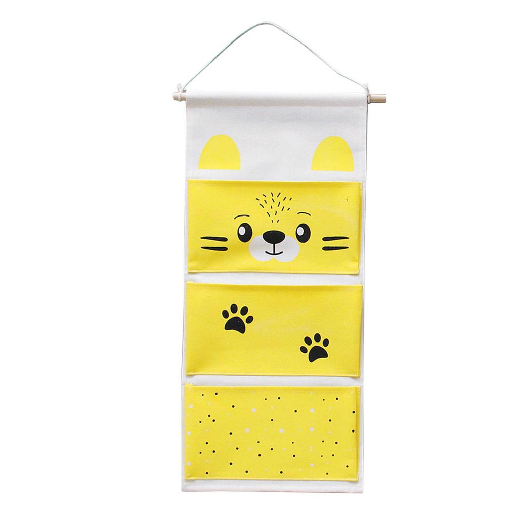 Cheap [BD36] Wall Hanging Bag, 3 Pocket Hanger, Bathroom Baby Hanging Bag, 3 Pocket Folding Joom