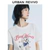 UR2026 Women's Cute Pet Print Cotton T-shirt