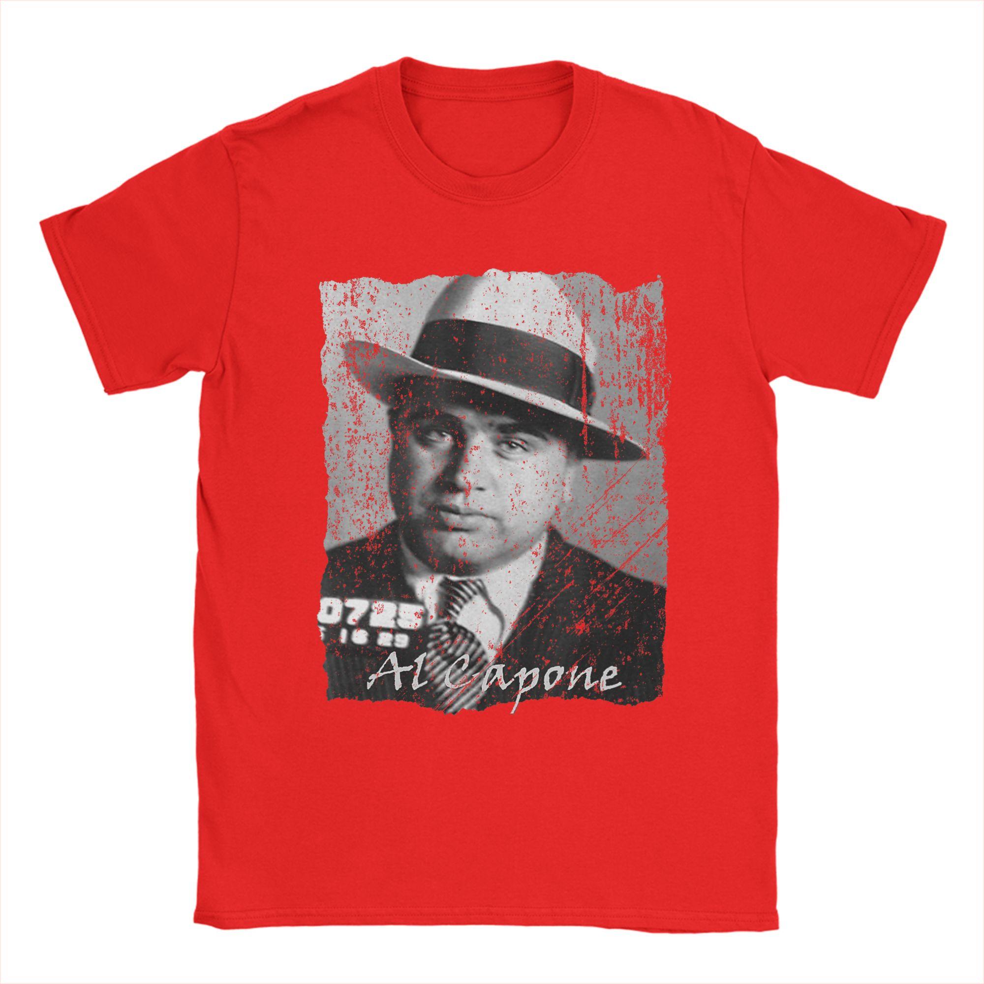 

LiminalThreads Gangsters T Shirt Mens Pure Cotton Creative TShirts Round Collar Tee Shirt Short Sleeve Tops Big Size S