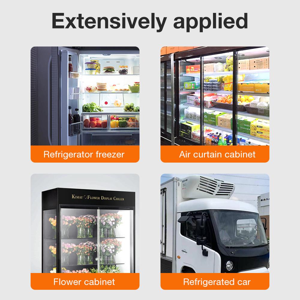 115/230V Thermostat Digital Temperature Controller Relay with NTC Probe For Refrigeration Heating Cooling Defrosting