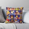 Street Fighter Ii Select Character Square Pillowcase Polyester Linen Velvet Creative Zip Decor Pillow Case Car Cushion Cover