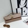 Women's bag New metal lock woven bag Crossbody bag Baguette bag Hand bag Versatile shoulder bag