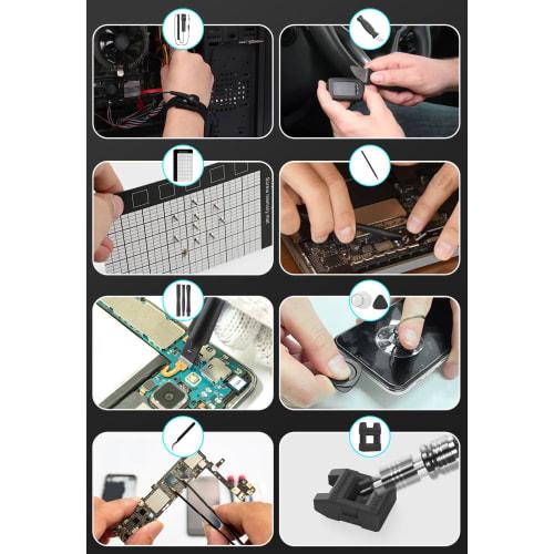 MOVMAO Precision Screwdriver Set 145 in 1 Torx Screwdriver Magnetic Screwdriver Special Screwdriver Screwdriver Multifunctional Tool Kit iPhone Switch