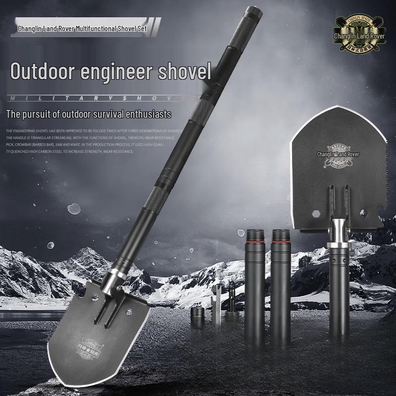 Changlin 1626 Multi-functional Folding Shovel with Flashlight