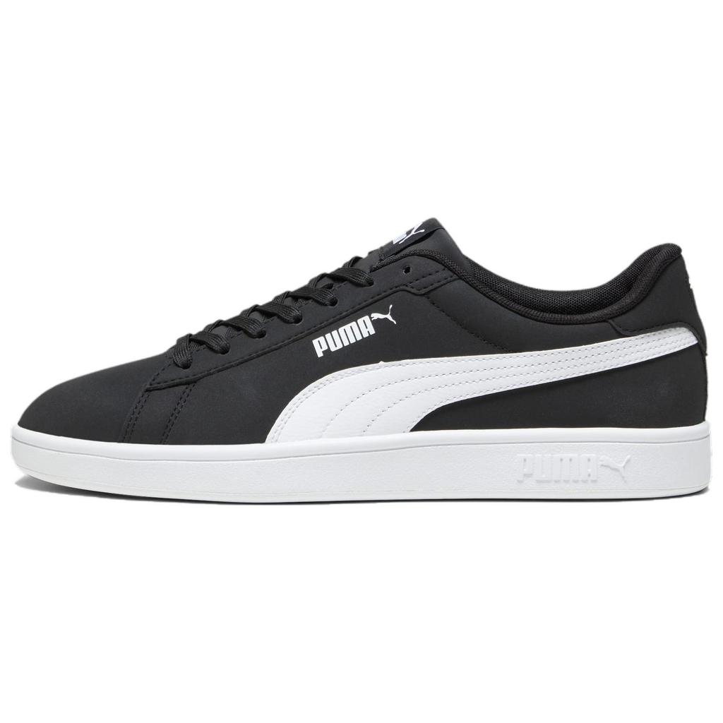 Puma Smash 3.0 Buck Comfortable Low-Top Sneakers Unisex Sneakers Black 392336-01