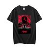 2026 New Arrival Berserk Anime Guts Print Black Cotton Short Sleeve Tshirt Adults Kids Casual Fans Tee Tops