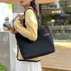 Canvas bag Women's ins Mori shoulder bag Large capacity book student class commuter bag Handheld cloth bag