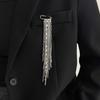 Fashion Versatile Daily Lapel Pin, Ins Style Beaded Crystal Brooch Pins For Women