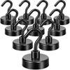Super Stronger Neodymium Magnetic Hooks,Heavy Duty Hooks, Rare Earth Magnetic Hooks for Fridge,DIY,Home Kitchen