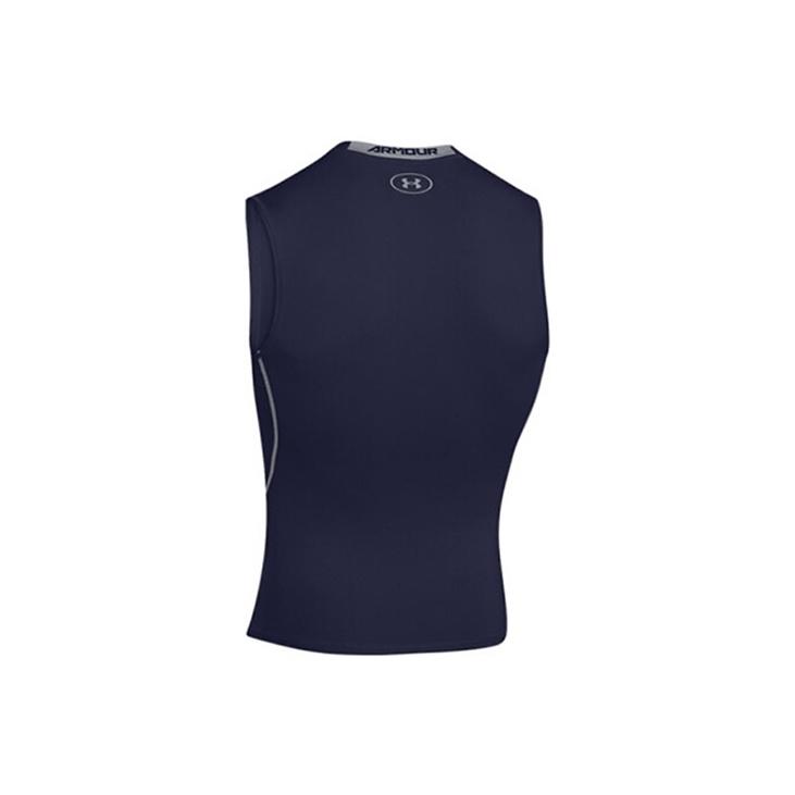 Under Armour Ua Regular Fit Atmungsaktives Kompressions-Fitnessshirt Herren Tops Tiefblau 1257469-410