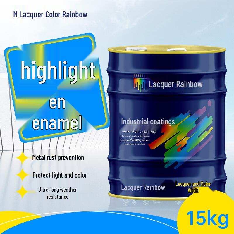 High Gloss Alkyd Enamel Metal & Automotive Paint 15kg