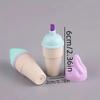 6pcs Mini Ice Cream Cone Highlighter Pens - Cute Fluorescent Markers In Pastel Colors for Note-Taking and Journaling